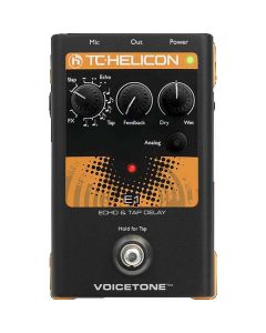 TC HELICON VOICETONE E1 EFFETTO ECHO E TAP DELAY