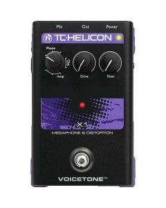 TC HELICON VOICETONE X1 PROCESSORE DI EFFETTI MEGAFONO E DISTORSIONE PER VOCE