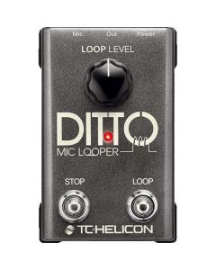 TC HELICON DITTO MIC LOOPER EFFETTO LOOPER A PEDALE PER VOCE