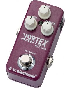 TC ELECTRONIC VORTEX MINI FLANGER EFFETTO FLANGER A PEDALE PER CHITARRA TONEPRINT EX-DEMO