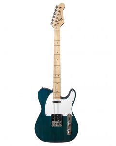 EXTREME ETL-100 BLUE GREEN CHITARRA ELETTRICA 22 TASTI BLU VERDE