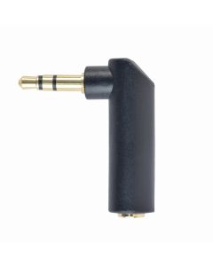 CABLEXPERT 3.5 MM STEREO AUDIO RIGHT ANGLE ADAPTER, 90°