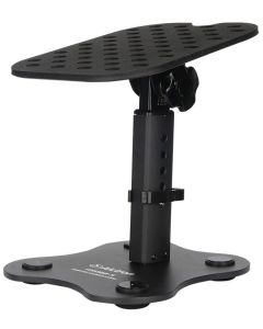 ALCTRON MS180-5 SUPPORTO MONITOR DA STUDIO SET ( COPPIA DI STAND ) IN METALLO REGOLABILE INCLINABILE ANTI SCIVOLO/VIBRAZIONI DESIGN