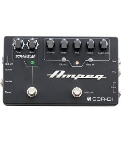 AMPEG SCR-DI BASS DI BOX PEDALIERA BASSO EQUALIZZATORE SCRAMBLER OVERDRIVE XLR OUT