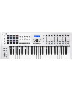 ARTURIA KEYLAB49-MKII WHITE TASTIERA BIANCA CONTROLLER MASTER KEYBOARD MIDI USB 49 TASTI BIANCO