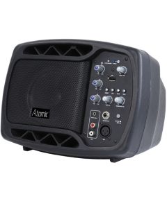 ATOMIC EASYMONITOR5 SPEAKER AMPLIFICATO 80W PER VOCE E TASTIERA USB MP3 E BLUETOOTH