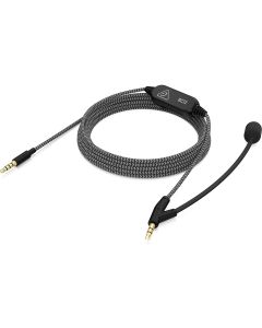 BEHRINGER BC12 PROLUNGA CAVO CUFFIE UNIVERSALE CON MICROFONO AD ASTA E CONTROLLO VOLUME