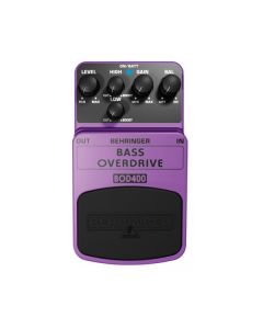 BEHRINGER BOD400 BASS OVERDRIVE PEDALE EFFETTO OVERDRIVE SUSTAINER PER BASSO ELETTRICO