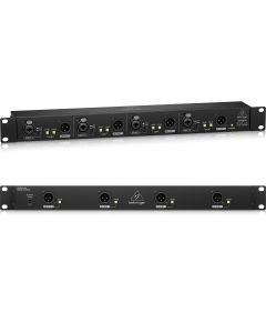 BEHRINGER DI4800A DIRECT BOX ULTRA DI-BOX ATTIVA 4 CANALI UNA UNITA RACK CONVERTITORE SEGNALE JACK A XLR