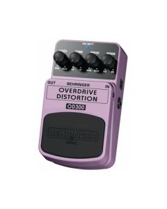 BEHRINGER OD300 OVERDRIVE DISTORTION PEDALE EFFETTO DISTORSORE PER CHITARRA