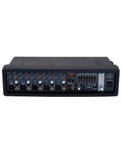 BEHRINGER PMP550M MIXER AMPLIFICATO 5 CANALI MIC LINE CON EFFETTI KLARK TEKNIK 500 WATT 7 BANDE