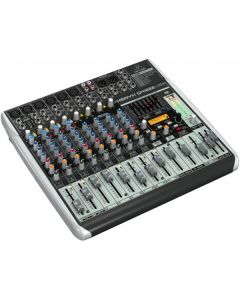 BEHRINGER XENYX QX1222-USB MIXER 16 INGRESSI 4 COMPRESSORI 4 BUS EFFETTI KLARK TEKNIK INTERFACCIA USB WIRELESS READY +48V