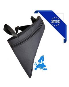 BORSA ERGONOMICA IMBOTTITA PER FLAUTO DI PAN 8 CANNE CUSTODIA MADE IN EUROPE TRACOLLA REGOLABILE COMODA ZIP FRONTALE FACILE APERTURA E ISPEZIONE