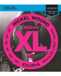 D' ADDARIO EXL170-6 BASSO 6 CORDE 32-130