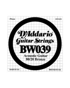 D'ADDARIO CORDA SINGOLA PER CHITARRA ACUSTICA