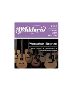 D'ADDARIO EJ26 CORDIERA PER CHITTARA ACUSTICA 11-52