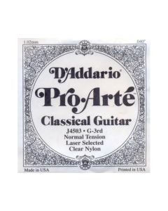 D'ADDARIO J 4503 CORDA SINGOLA CHITARRA CLASSICA TENSIONE NORMALE