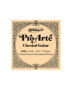 D'ADDARIO J 4506 CORDA SINGOLA CHITARRA CLASSICA TENSIONE NORMALE