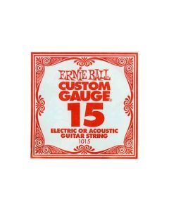 ERNIEBALL CUSTOM GAUGE 15 CORDA SFUSA PER CHITARRA ACUSTICA/ELETTRICA