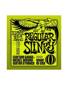 ERNIE BALL REGULAR SLINKY 2221 MUTA CHITARRA ELETTRICA 10-46