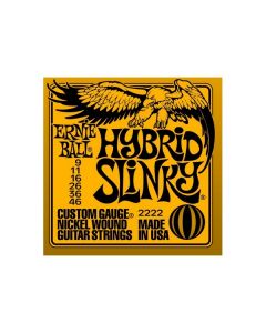 ERNIE BALL HYBRID SLINKY 2222 PER CHITARRA ELETTRICA 09-46