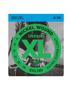 D'ADDARIO EXL130 CORDE CHITARRA ELETTRICA SCALATURA 08-038