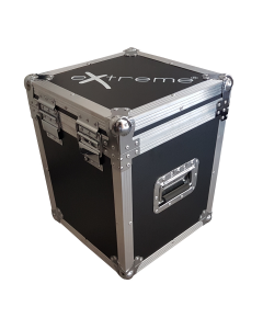 EXTREME CASE3232 FLIGHTCASE PROFESSIONALE PORTA OGGETTI CON SKATE DIMENSIONI 32 X 32 X 35.5 CM