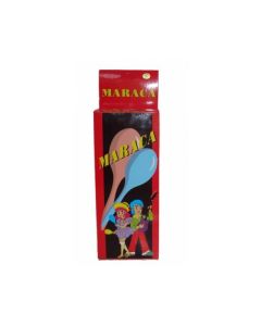 EXTREME MA1BL COPPIA MARACAS PLASTICA BLUE CON SCATOLA COLORATA