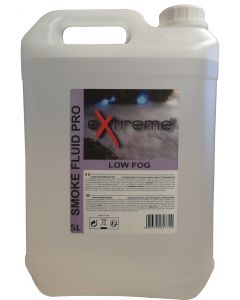 EXTREME SMOKE PRO LOW FOG LIQUIDO PER MACCHINA DEL FUMO BASSO CERTIFICATO ALTA DENSITA' TANICA DA 5 KG. MADE IN EUROPE