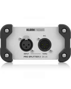 KLARK TEKNIK DS20 SPLITTER PASSIVO 1 IN 2 OUT CON TRASFORMATORE MIDAS E GAMMA DINAMICA ESTESA