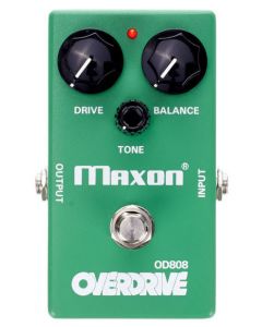 MAXON OD-808 EFFETTO OVERDRIVE BOOSTER A PEDALE PER CHITARRA TUBE SCREAMER