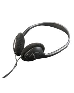 GEMBIRD CUFFIE STEREO CON CONTROLLO VOLUME, COLORE NERO