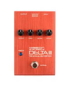 MISSION ENGINEERING DELTA III SI EFFETTO A PEDALE PER CHITARRA ELETTRICA DISTORSORE FUZZ OVERDRIVE