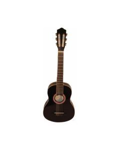 OLVEIRA CG30018BK CHITARRA CLASSICA RIDOTTA 1/8 TOP FONDO E FASCE IN TIGLIO/TASTIERA E PONTE IN ACERO/MANICO IN CATALPA/MECCANICHE NICHELATE/FINITURA LUCIDA/COLORE BLACK