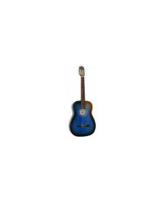 OLVEIRA CG30018BLS CHITARRA CLASSICA RIDOTTA 1/8 TOP FONDO E FASCE IN TIGLIO/TASTIERA E PONTE IN ACERO/MANICO IN CATALPA/MECCANICHE NICHELATE/FINITURA LUCIDA/COLORE BLU SUNBURST