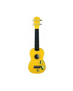 OLVEIRA UK20YW UKULELE CORDE PER BAMBINI MANICO IN LEGNO DURO / TASTIERA E PONTE IN PALISSANDRO / MECCANICHE CROMATE / COLORE YELLOW