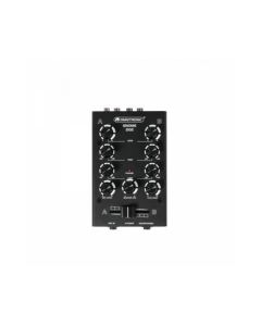 OMNITRONIC GNOME 202 BLACK MINI MIXER DJ 2 CANALI STEREO MICROFONO CUFFIA