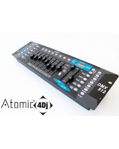 ATOMIC SHOW DESIGNER MIXER LUCI 192 CANALI DMX 240 SCENE 8 SLIDER