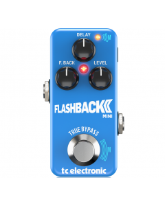 TC ELECTRONIC FLASHBACK 2 MINI DELAY EFFETTO A PEDALE PER CHITARRA TONEPRINT E TECNOLOGIA MASH