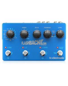 TC ELECTRONIC FLASHBACK DELAY 2 X4 EFFETTO DELAY DIGITALE E LOOPER MIDI USB TONEPRINT CON TECOLOGIA MASH