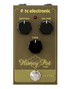 TC ELECTRONIC HONEY POT FUZZ EFFETTO FUZZ A PEDALE PER CHITARRA TRUE BYPASS