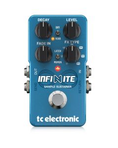 TC ELECTRONIC INFINITE SAMPLE SUSTAINER CAMPIONATORE FX LOOP REVERB E MODULATION