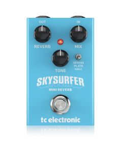 TC ELECTRONIC SKYSURFER MINI REVERB EFFETTO RIVERBERO A PEDALE PER CHITARRA