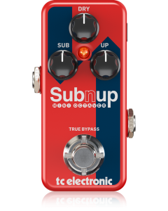 TC ELECTRONIC SUB 'N' UP MINI OCTAVER EFFETTO OCTAVER POLIFONICO A PEDALE PER CHITARRA