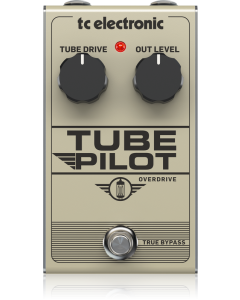 TC ELECTRONIC TUBE PILOT OVERDRIVE EFFETTO OVERDRIVE VALVOLARE A PEDALE PER CHITARRA ELETTRICA