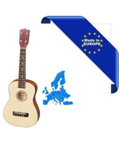 UKULELE STANDARD TENORE MADE IN EUROPE TAVOLA ABETE ROSSO TOP IN MASSELLO TASTIERA IN PALISSANDRO