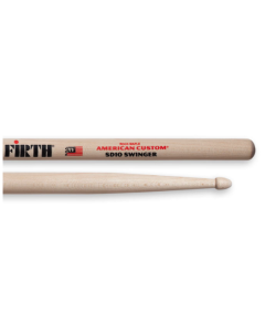 VIC FIRTH AMERICAN CUSTOM SD10 SWINGER MAPLE BACCHETTE BATTERIA