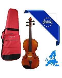 VIOLA 16,5" ALL MADE IN EUROPE PONTE TELLER TEDESCO TOP ABETE MASSELLO FONDO/FASCE ACERO MASSELLO TASTIERA/PIROLI EBANO + CUSTODIA