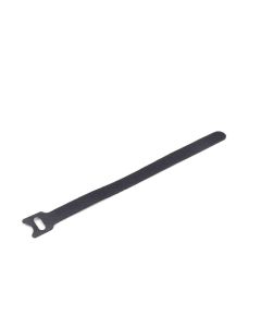 CABLEXPERT VELCRO CABLE TIES, 210 MM, BLACK, 100PCS PER BAG