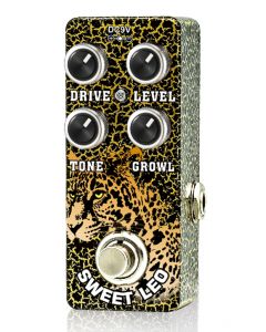 XVIVE O2 SWEET LEO EFFETTO A PEDALE OVERDRIVE ANALOGICO PER CHITARRA ELETTRICA TRUE BYPASS